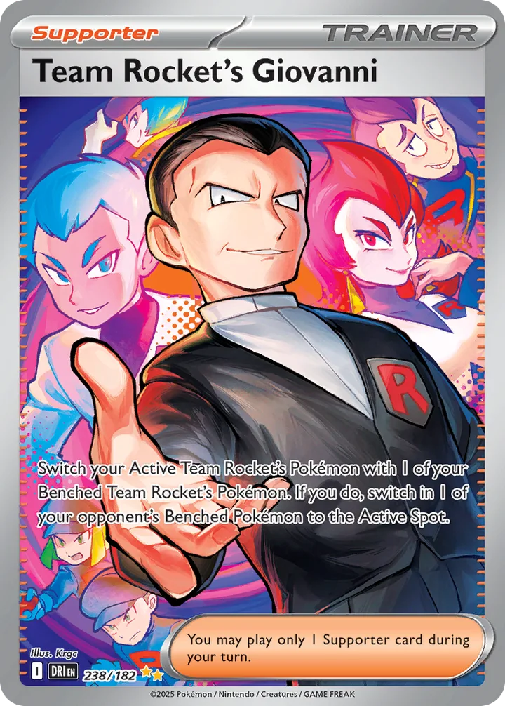 Team Rocket’s Giovanni, Destined Rivals 238/182