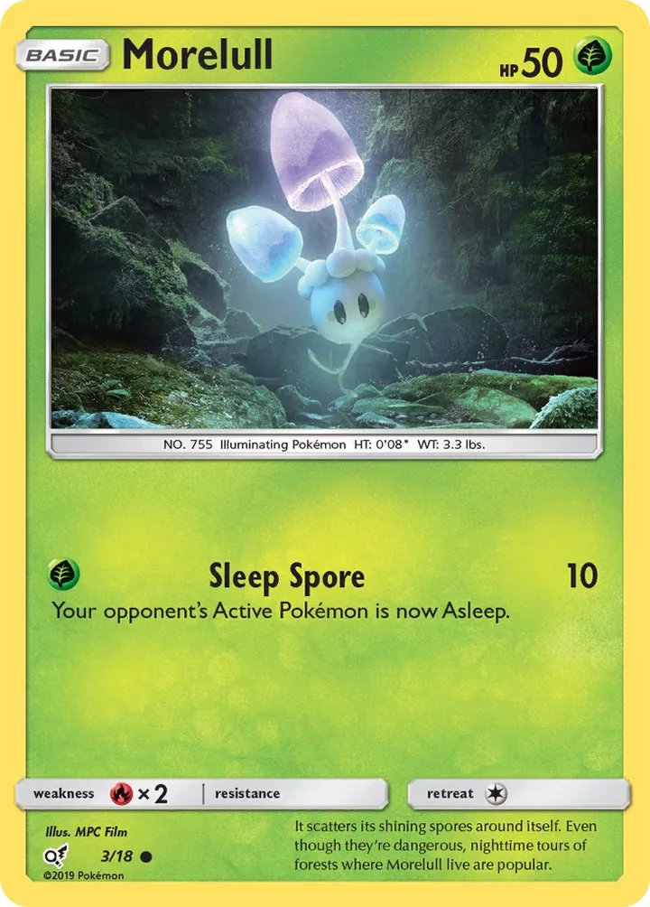 Morelull, Detective Pikachu 3/18