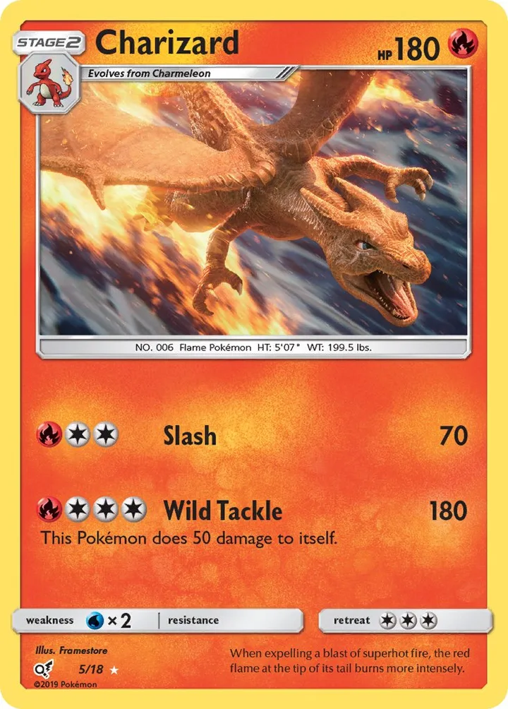 Charizard, Detective Pikachu 5/18