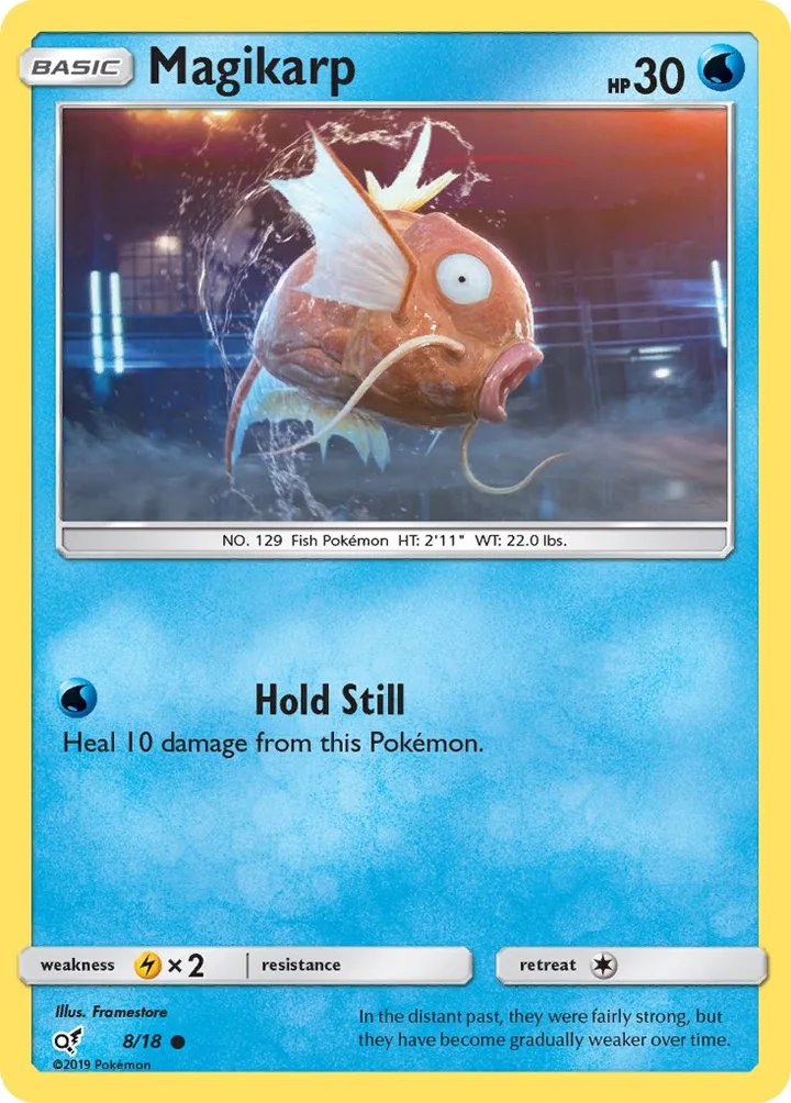 Magikarp, Detective Pikachu 8/18