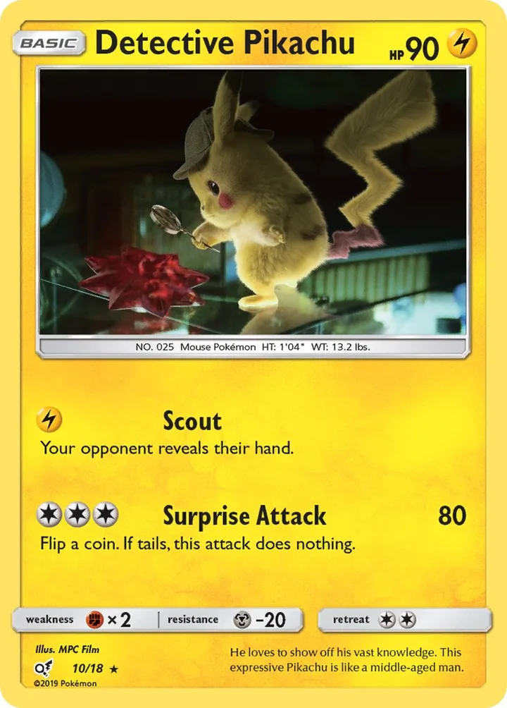 Detective Pikachu, Detective Pikachu 10/18