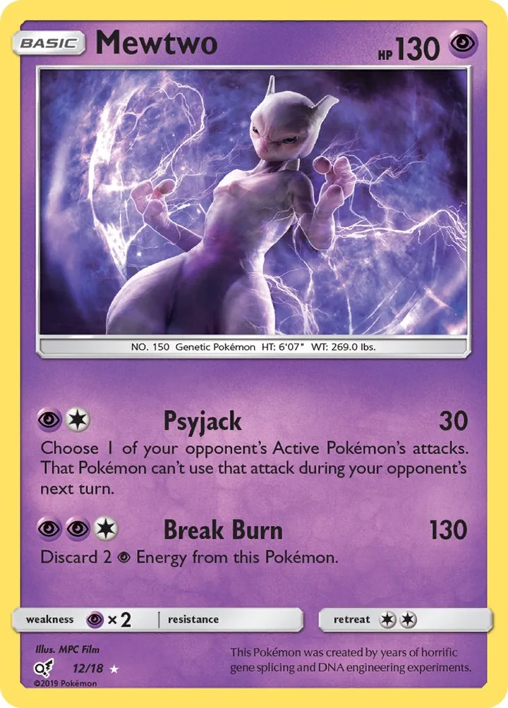 Mewtwo, Detective Pikachu 12/18