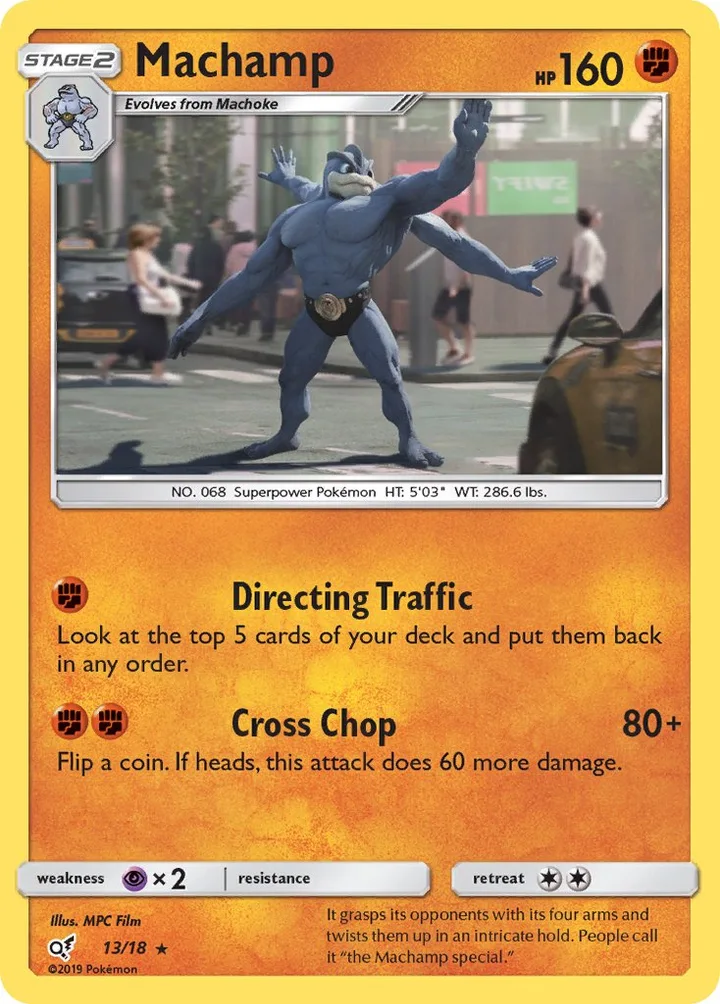 Machamp, Detective Pikachu 13/18