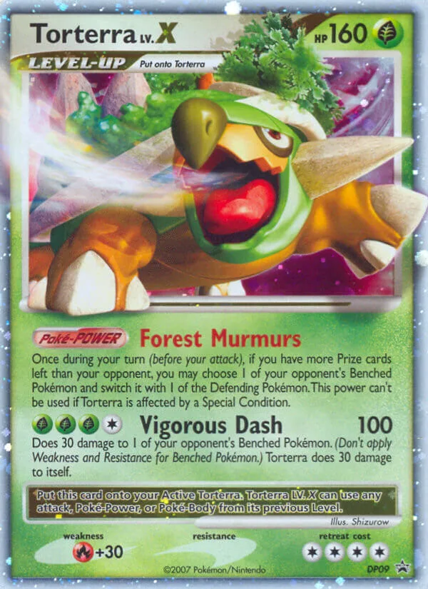 Torterra LV.X, Diamond & Pearl Promos DP09