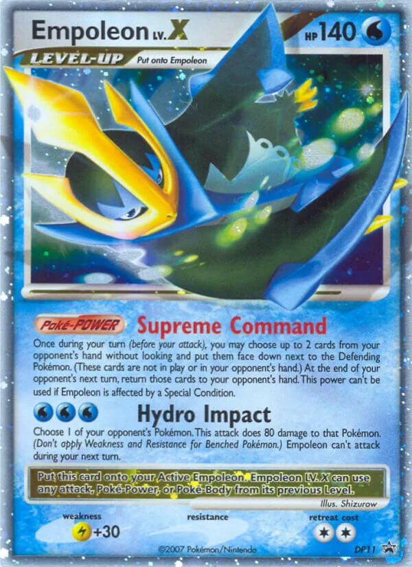 Empoleon LV.X, Diamond & Pearl Promos DP11