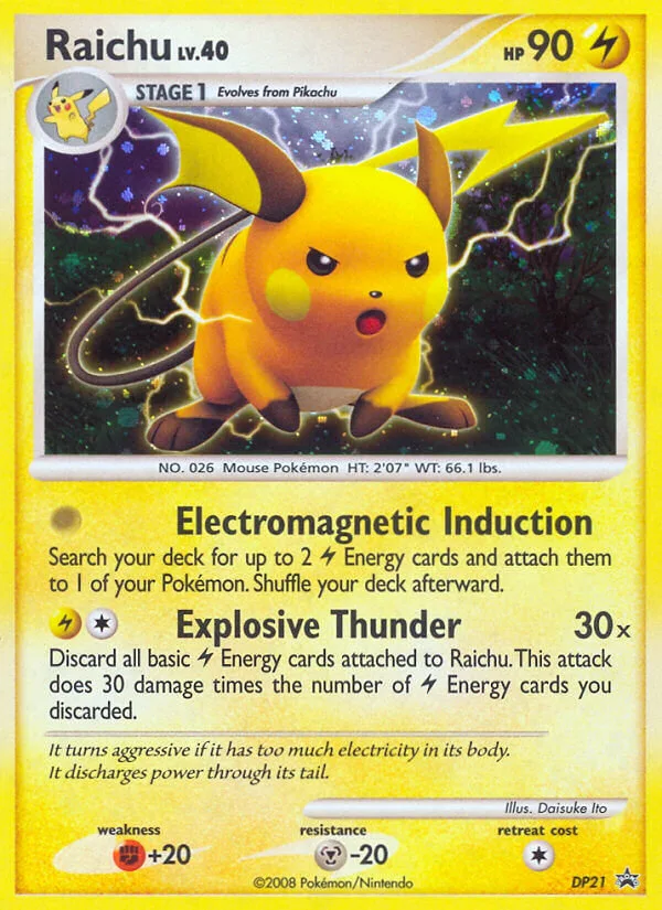 Raichu, Diamond & Pearl Promos DP21