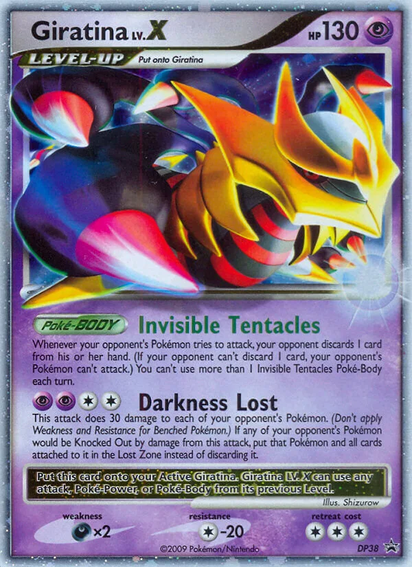 Giratina LV.X, Diamond & Pearl Promos DP38