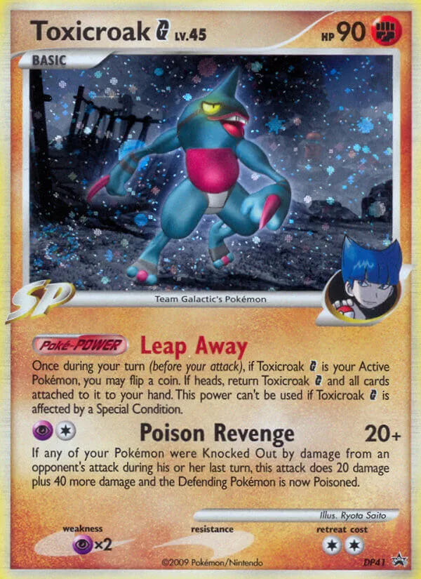 Toxicroak G, Diamond & Pearl Promos DP41