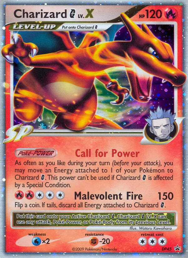 Charizard G LV.X, Diamond & Pearl Promos DP45