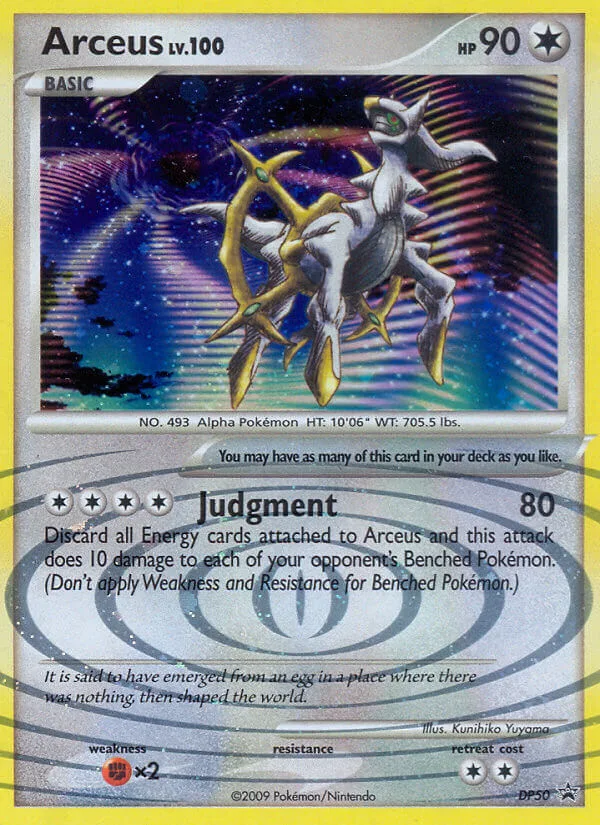 Arceus, Diamond & Pearl Promos DP50