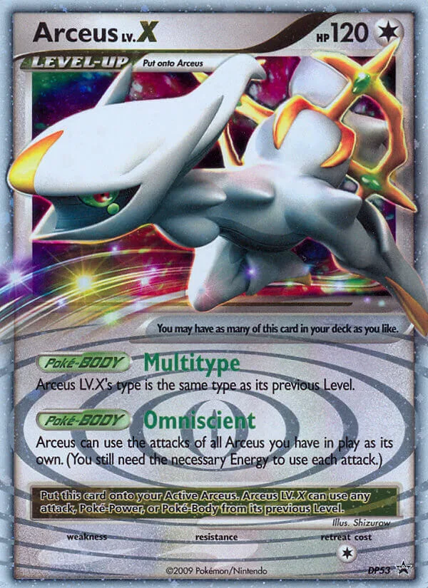 Arceus LV.X, Diamond & Pearl Promos DP53