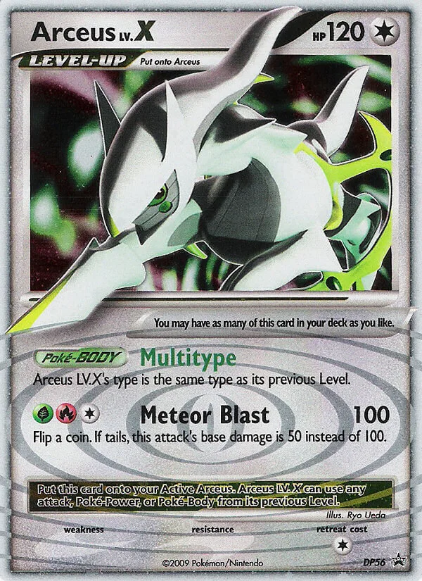 Arceus LV.X, Diamond & Pearl Promos DP56