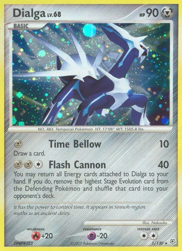Dialga, Diamond & Pearl 1/130