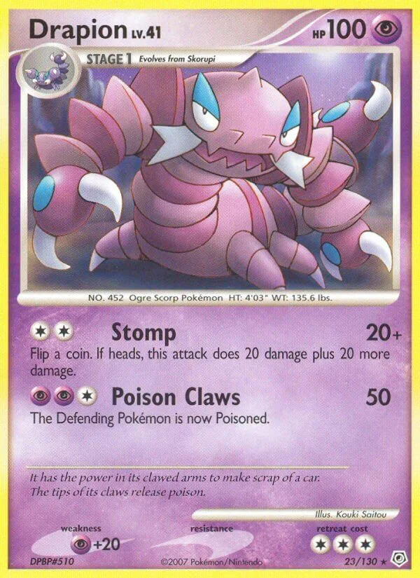 Drapion, Diamond & Pearl 23/130