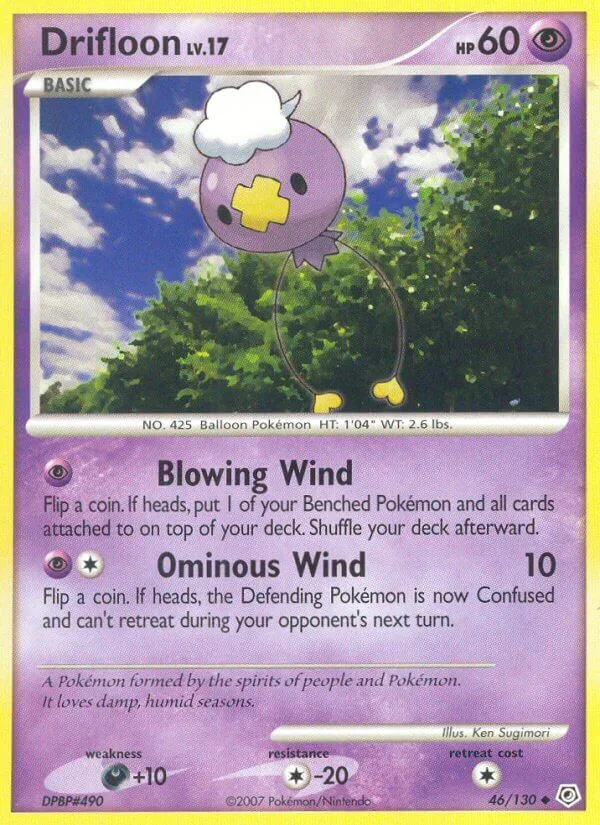 Drifloon, Diamond & Pearl 46/130