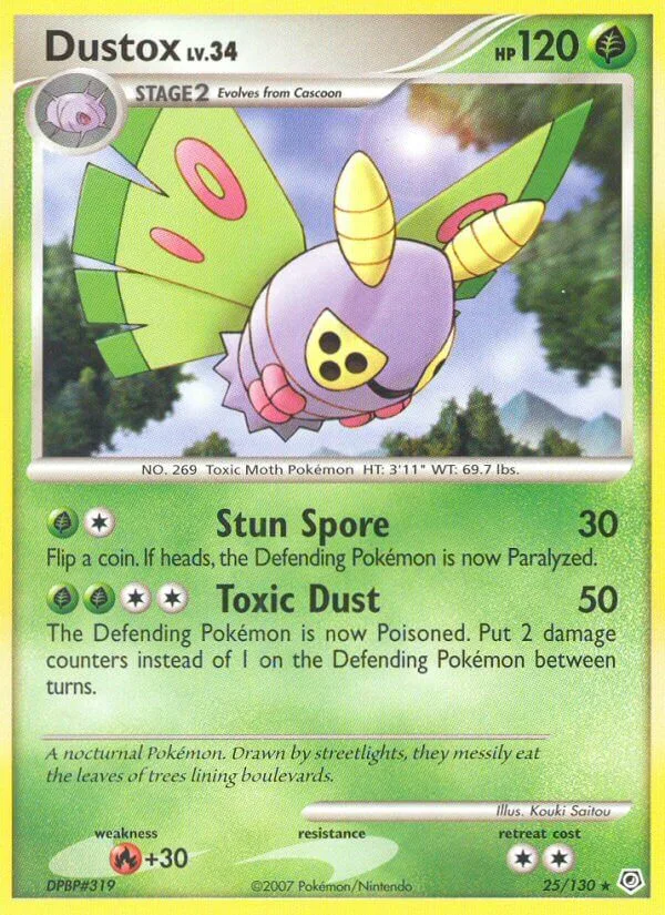 Dustox, Diamond & Pearl 25/130