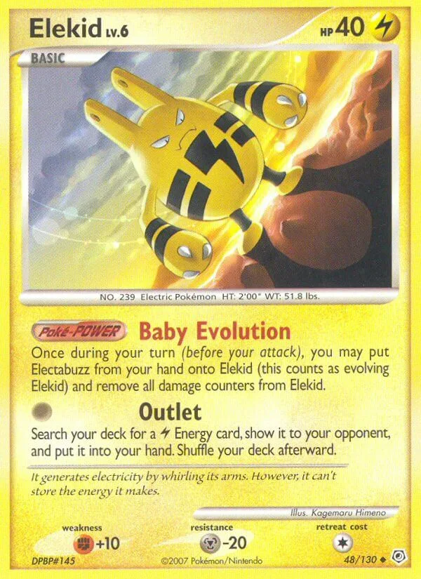 Elekid, Diamond & Pearl 48/130