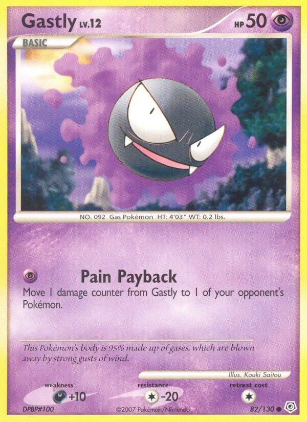 Gastly, Diamond & Pearl 82/130