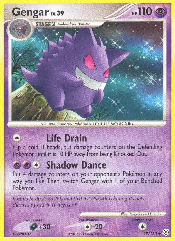 Gengar, Diamond & Pearl 27/130