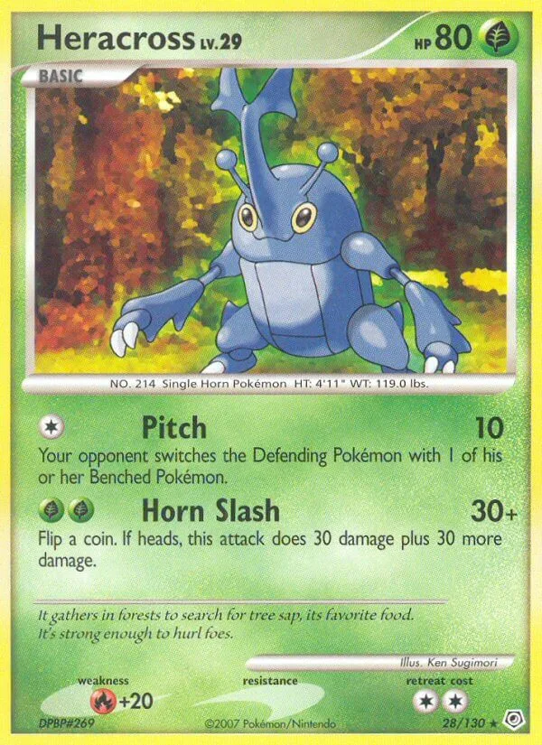 Heracross, Diamond & Pearl 28/130