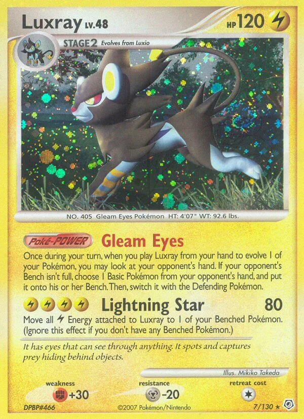 Luxray, Diamond & Pearl 7/130