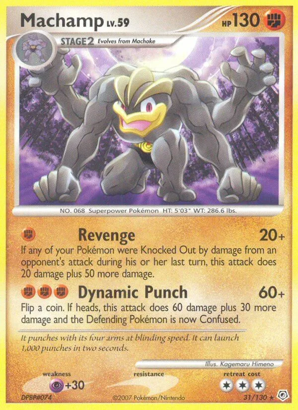 Machamp, Diamond & Pearl 31/130