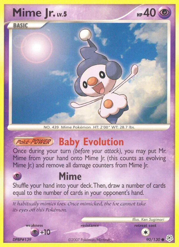 Mime Jr., Diamond & Pearl 90/130