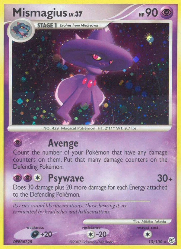 Mismagius, Diamond & Pearl 10/130