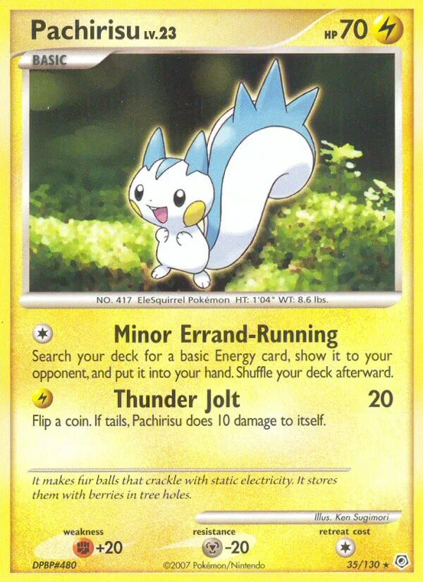 Pachirisu, Diamond & Pearl 35/130