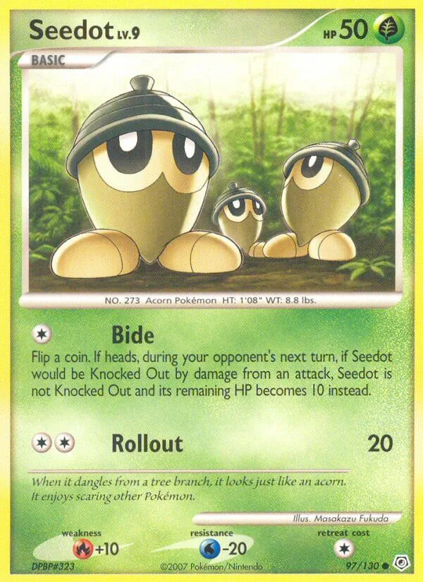Seedot, Diamond & Pearl 97/130