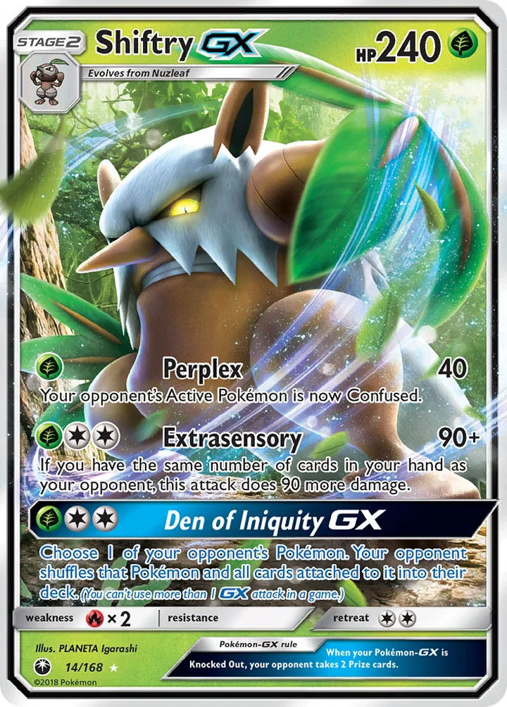 Shiftry, Diamond & Pearl 14/130