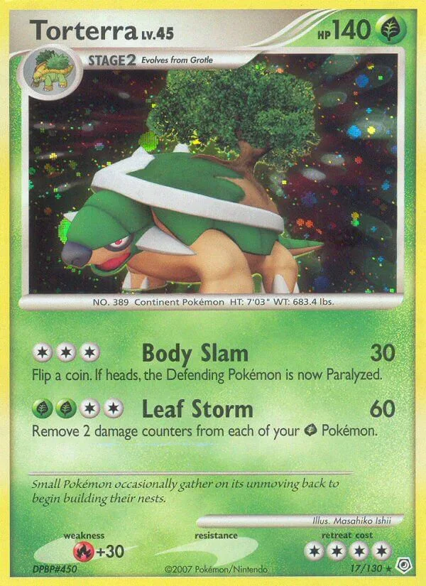 Torterra, Diamond & Pearl 17/130