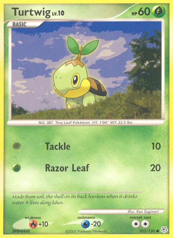 Turtwig, Diamond & Pearl 103/130
