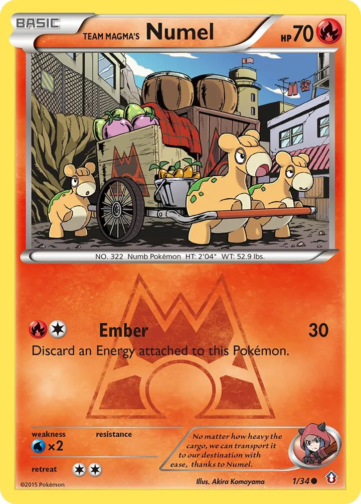 Team Magma’s Numel, Double Crisis 1/34