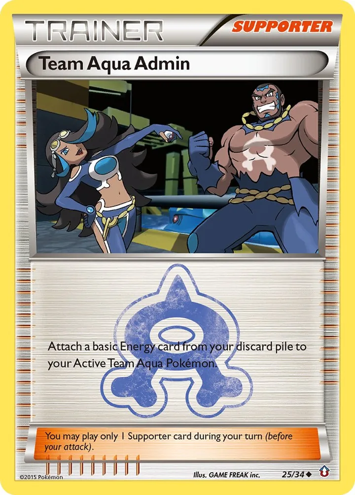 Team Aqua Admin, Double Crisis 25/34