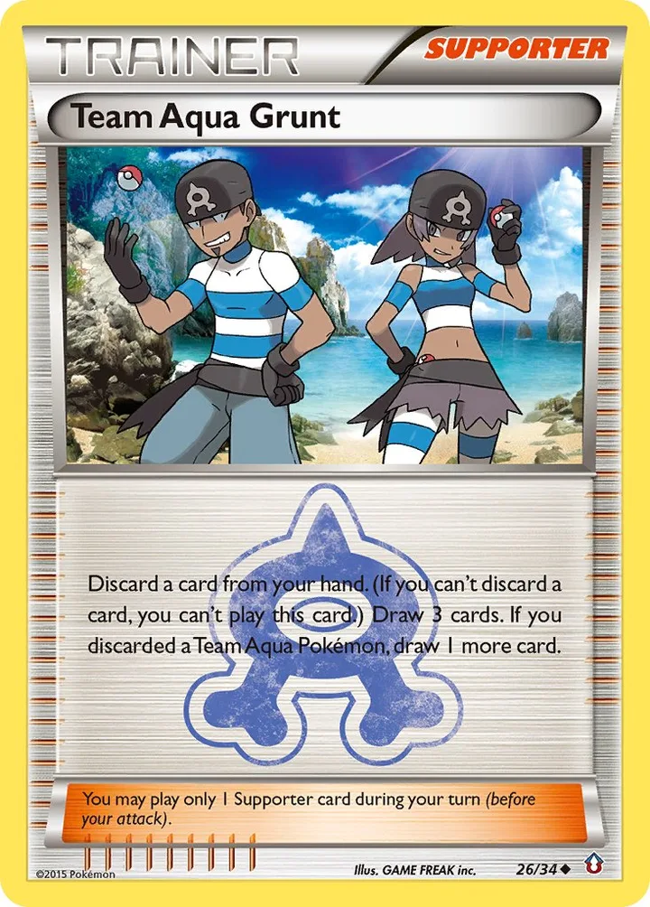 Team Aqua Grunt, Double Crisis 26/34