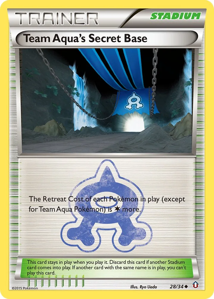 Team Aqua’s Secret Base, Double Crisis 28/34