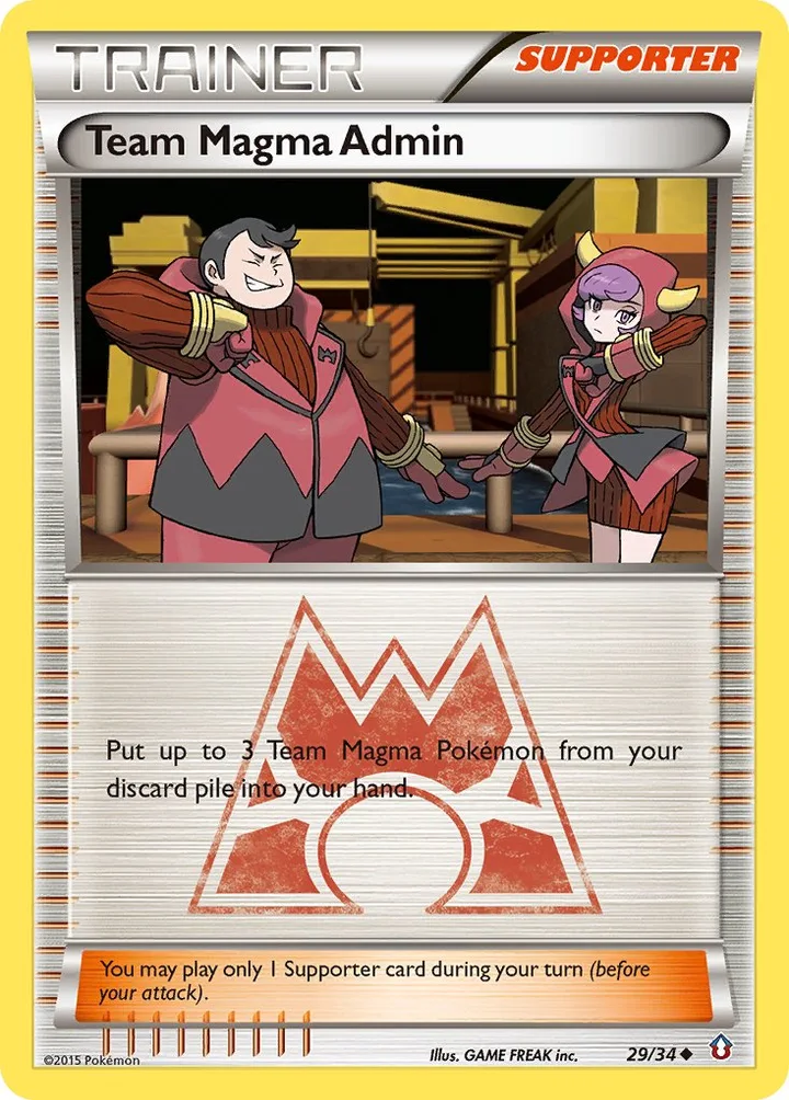 Team Magma Admin, Double Crisis 29/34