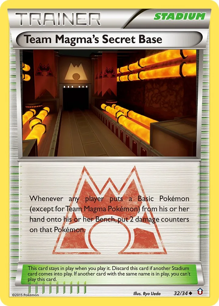 Team Magma’s Secret Base, Double Crisis 32/34
