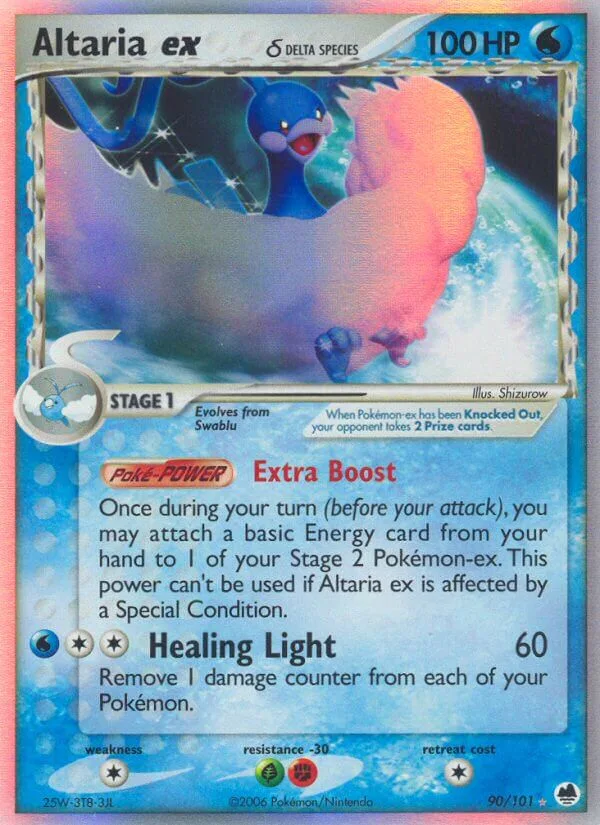 Altaria ex, Dragon Frontiers 90/101