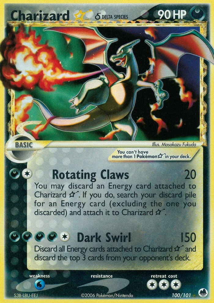Charizard Star, Dragon Frontiers 100/101