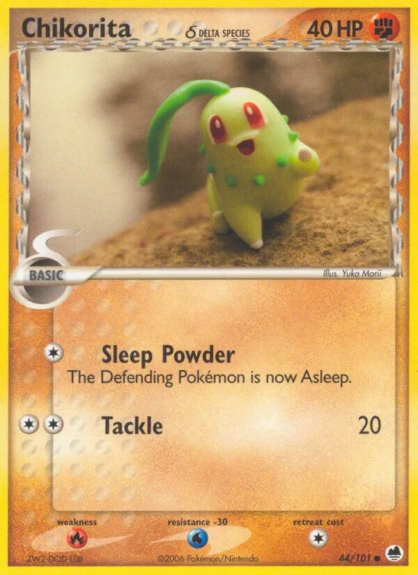 Chikorita, Dragon Frontiers 44/101