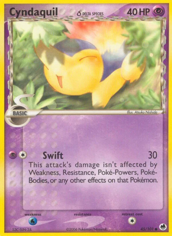 Cyndaquil, Dragon Frontiers 45/101