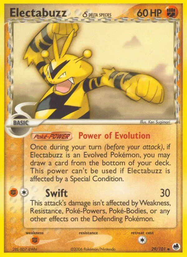 Electabuzz, Dragon Frontiers 29/101