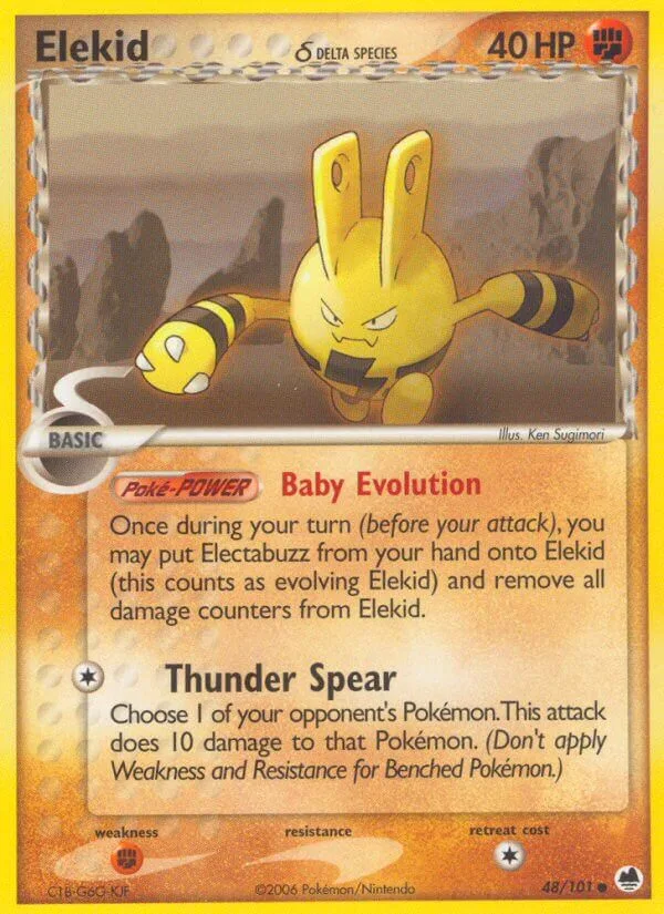 Elekid, Dragon Frontiers 48/101