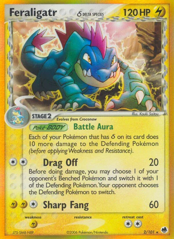 Feraligatr, Dragon Frontiers 2/101