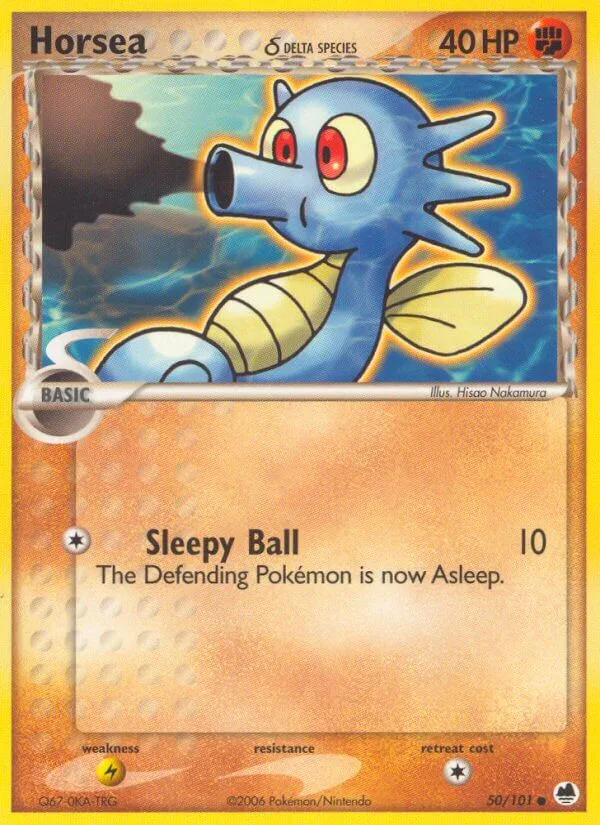 Horsea, Dragon Frontiers 50/101