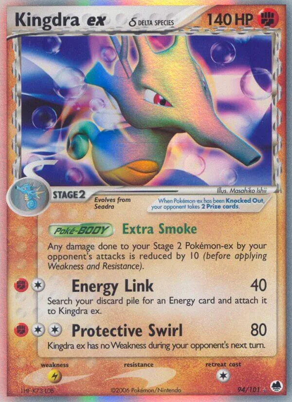Kingdra ex, Dragon Frontiers 94/101