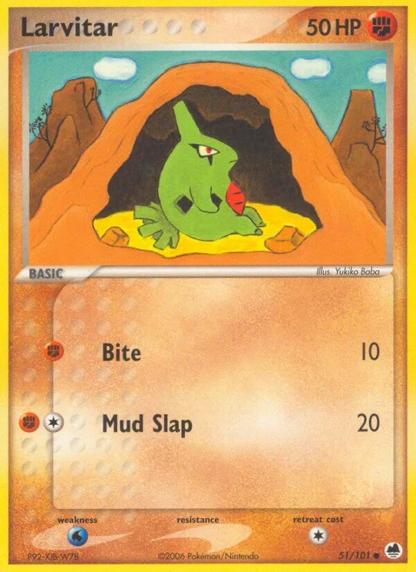 Larvitar, Dragon Frontiers 51/101