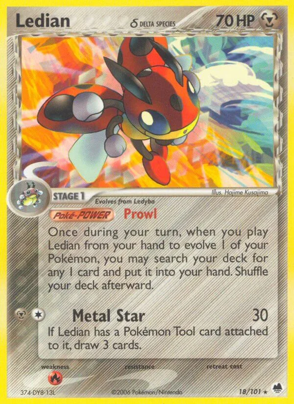 Ledian, Dragon Frontiers 18/101